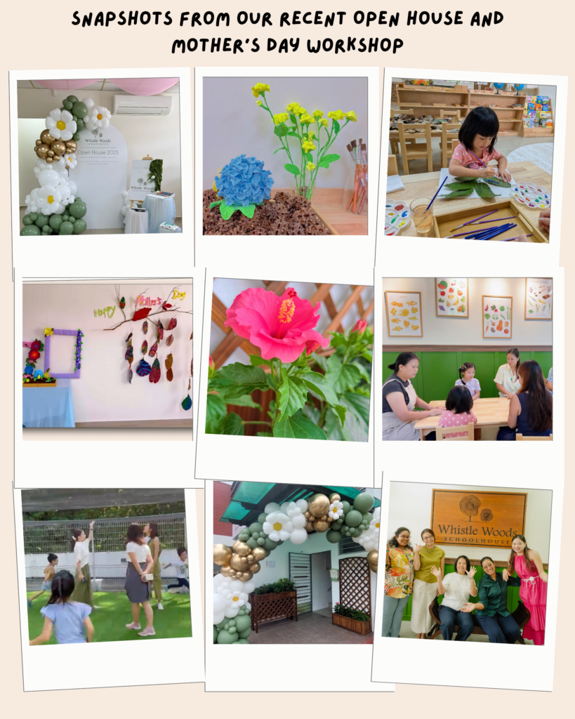 Snapshots from our recent Open House and Mother's Day Workshop
