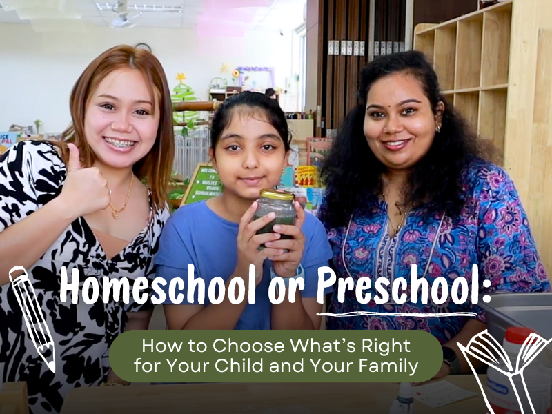 Homeschool or Preschool: How to Choose What’s Right for Your Child and Your Family
