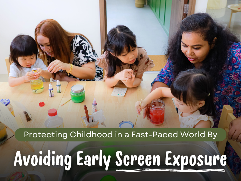 Protecting Childhood in a Fast-Paced World By Avoiding Early Screen Exposure