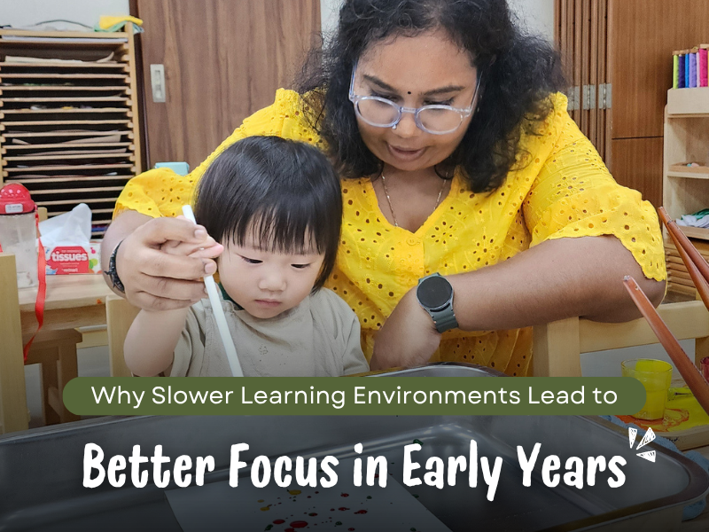 Why Slower Learning Environments Lead to Better Focus in Early Years