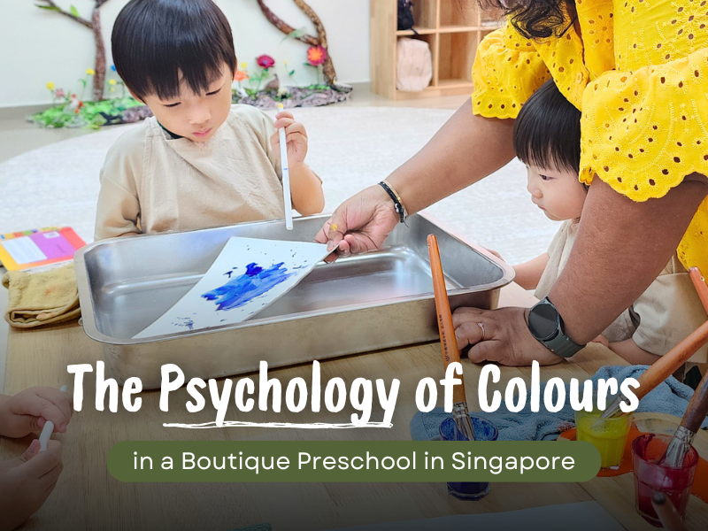 The Psychology of Colours in a Boutique Preschool in Singapore