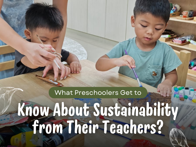 What Preschoolers Get to Know About Sustainability from Their Teachers